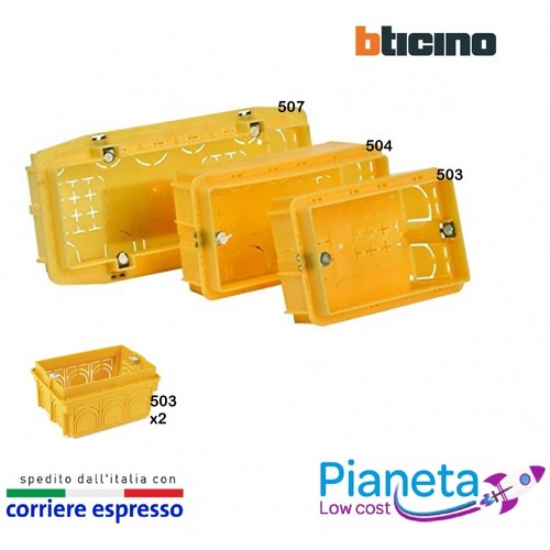 Scatola cassetta incasso - cassetta,
